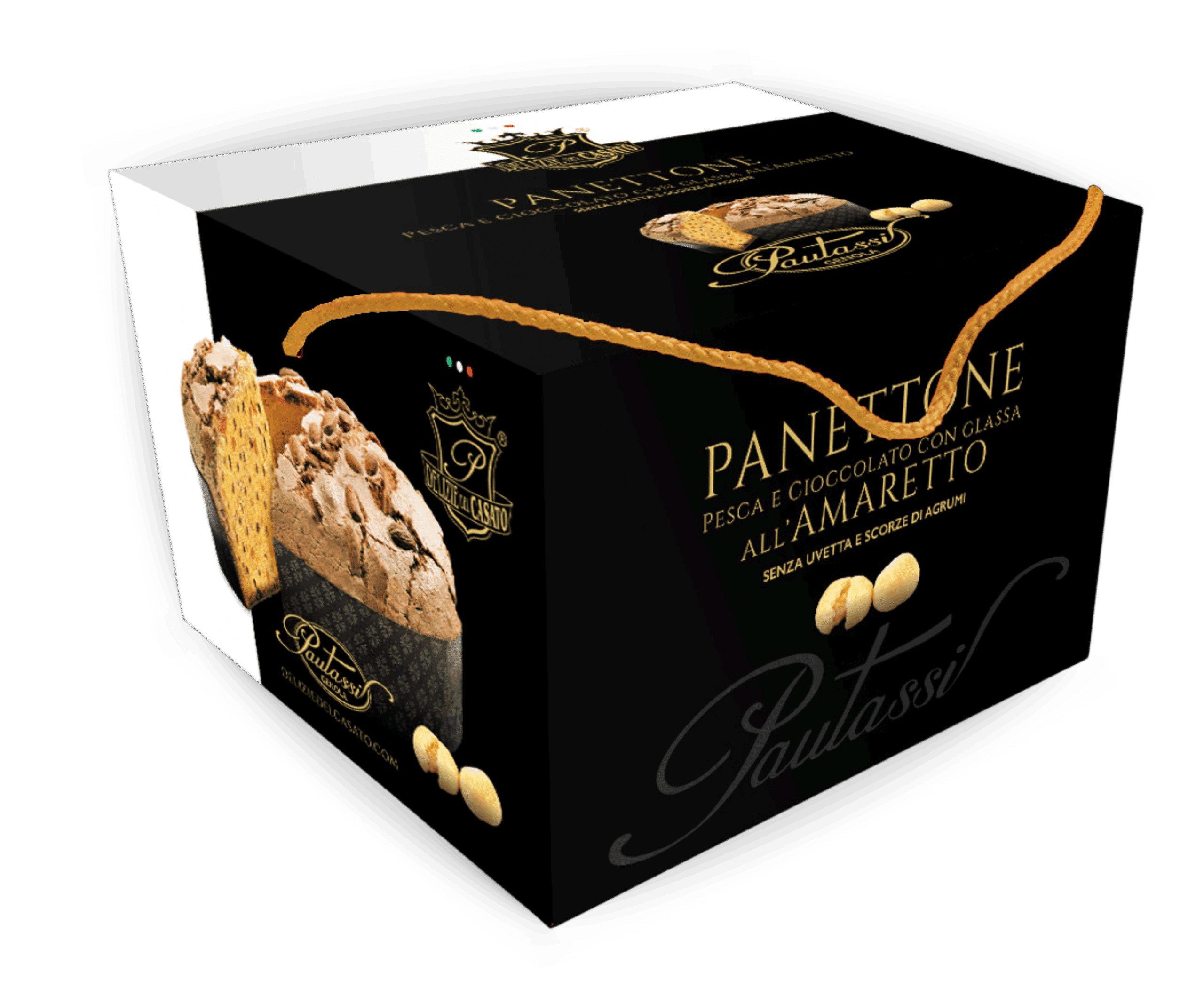 PANETTONE LIMITED EDITION – Pesca & Cioccolato glassato all’Amaretto